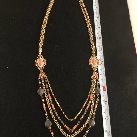 Vintage Rachel Rinehardt Multi Strand Layered Necklace - Picture 7 of 7